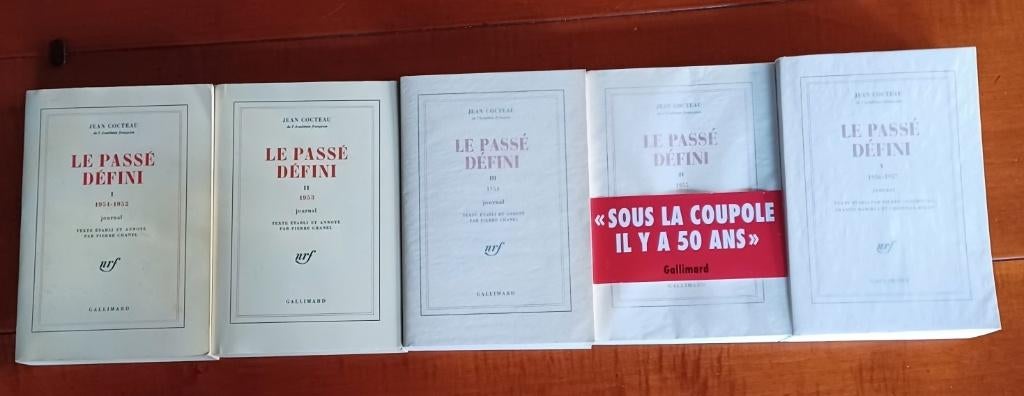 Jean Cocteau - Le passé défini, Ophalen of Verzenden, Zo goed als nieuw