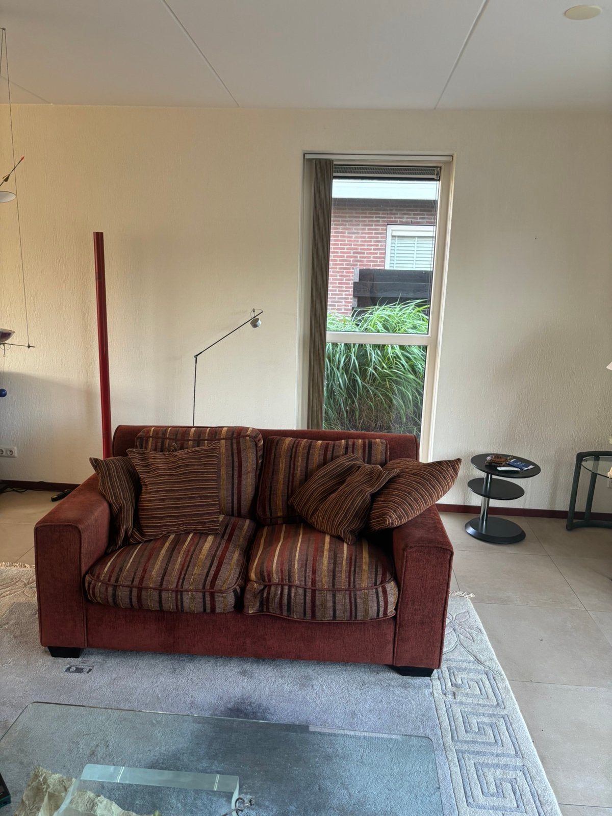 Set van 2 comfortabele banken: 164 cm en 199 cm breed, Ophalen, Gebruikt, 150 tot 200 cm, Tweepersoons