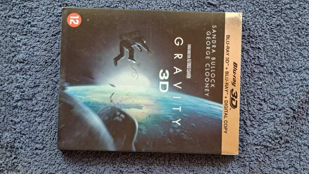 Gravity 3D "Blu Ray", Ophalen of Verzenden, Zo goed als nieuw