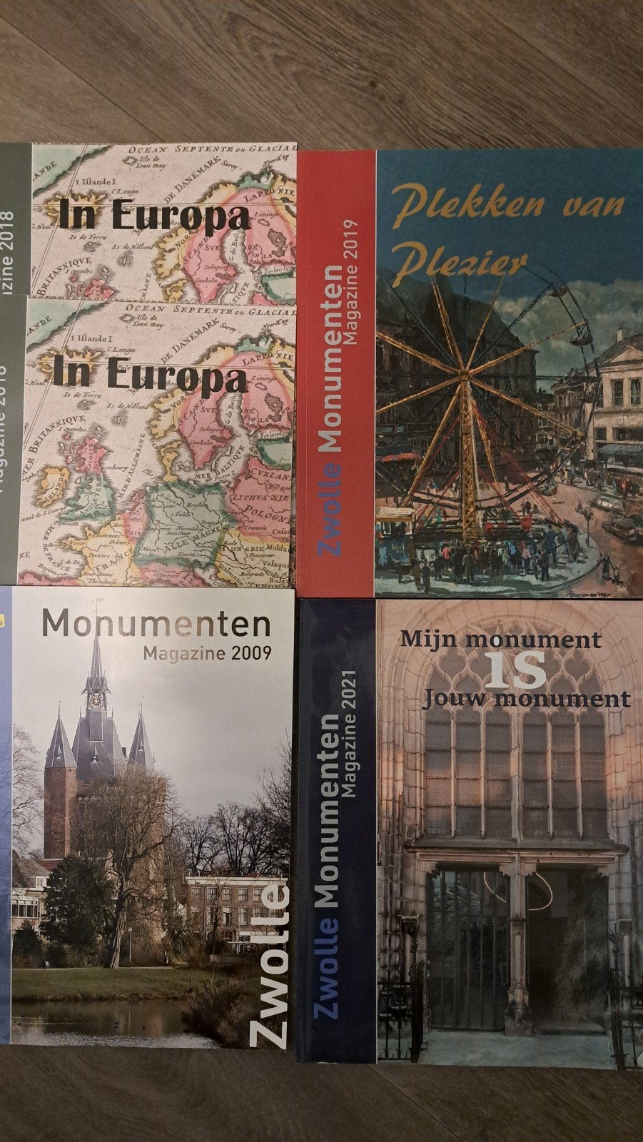 Diverse Zwolle Monumenten Magazine, Boeken, Ophalen, Gelezen, Overige typen