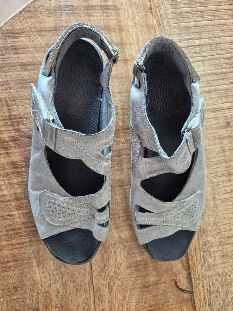 schoenen, Kleding | Dames, Schoenen, Durea, Overige kleuren, Gedragen, Sandalen of Muiltjes