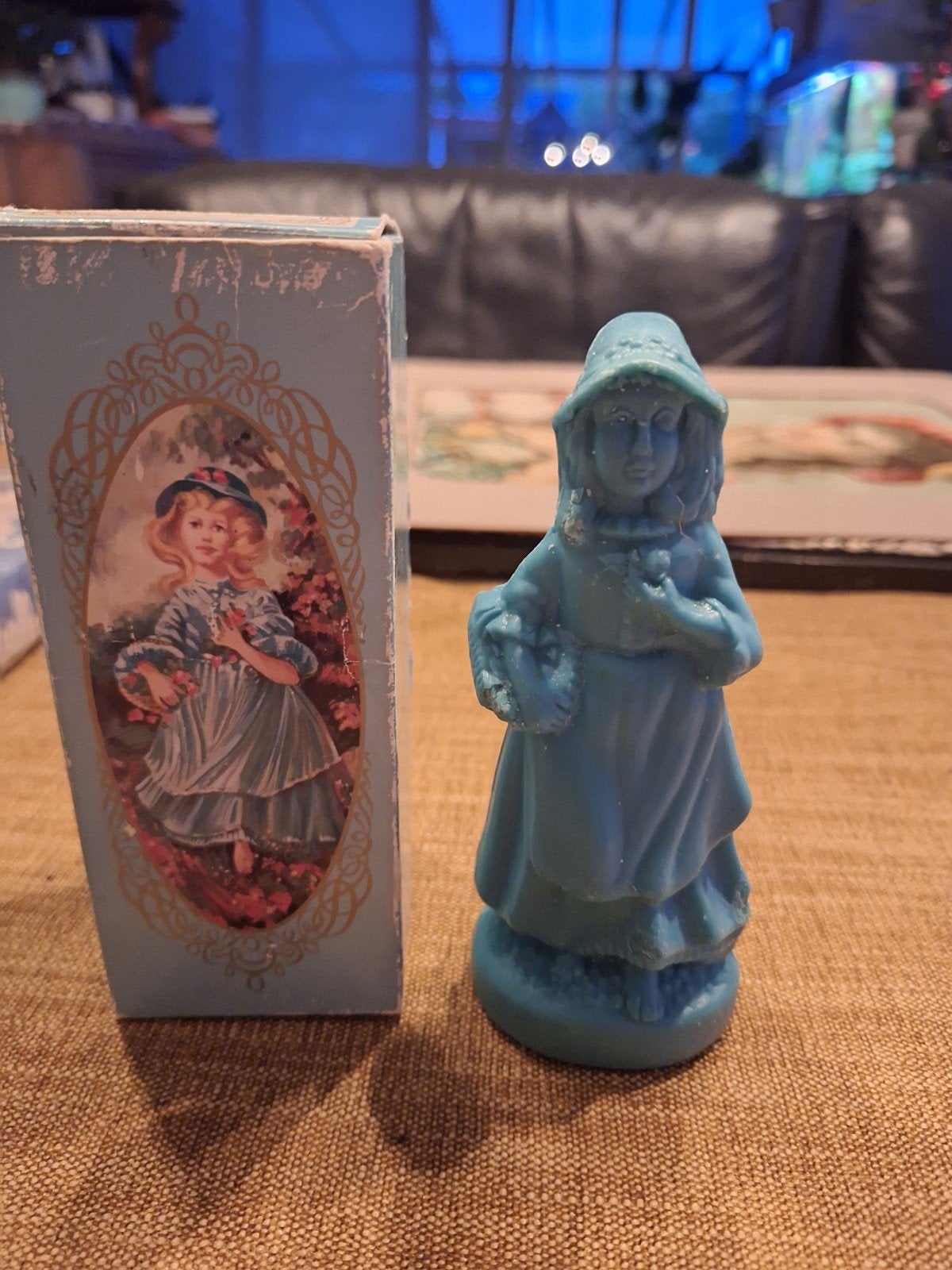 Vintage Avon Little Girl Blue geparfumeerde zeep, Verzamelen, Ophalen of Verzenden, Gebruikt