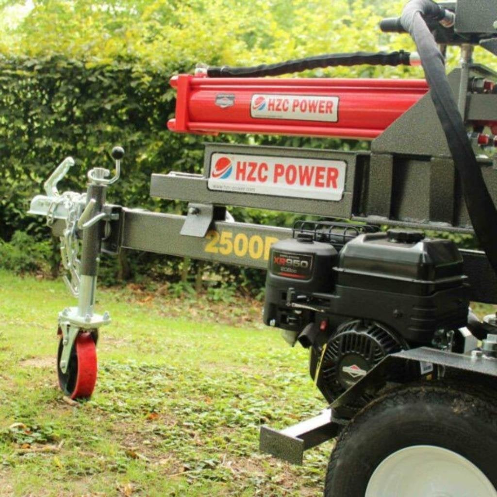 HZC 25 ton horisontale kloofmachine  benzine motor, Tuin en Terras, Kloofmachines, Ophalen of Verzenden, Nieuw, Benzine, Liggend
