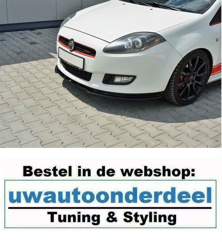 Maxton Spoiler Lip Splitter Voor Fiat Bravo MK2 Sport, Verzenden