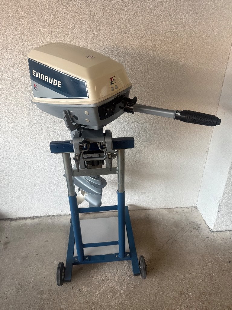 Evinrude 6 PS, Ophalen of Verzenden, Gebruikt, Motor en Techniek, Motorboot