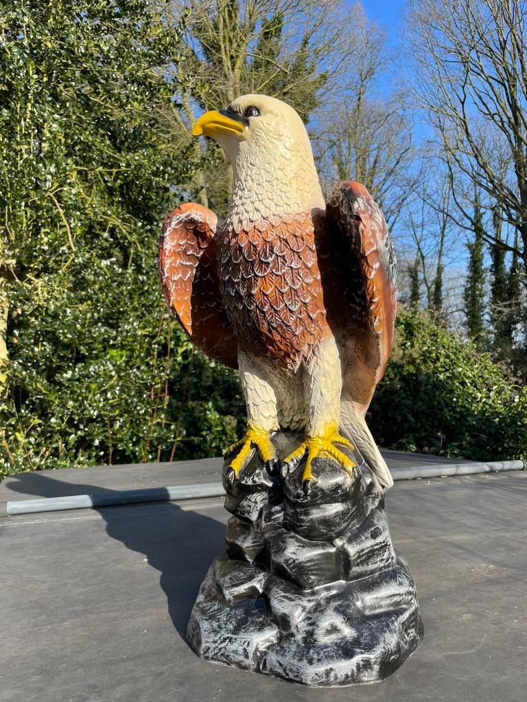 Arend rots vogel beeld zee tuin terras roofvogel adelaar, Tuin en Terras, Tuinbeelden, Ophalen, Nieuw, Metaal