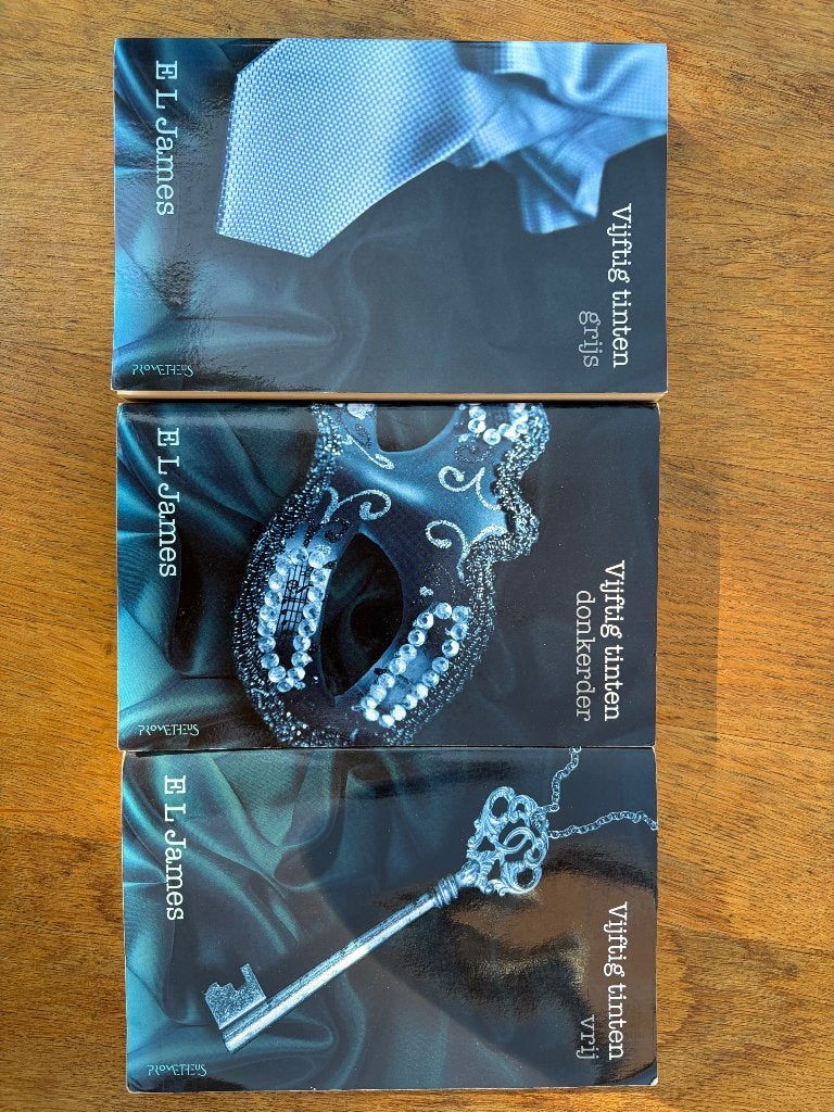 50 tinten grijs serie, Ophalen of Verzenden, Gelezen, E.L. James