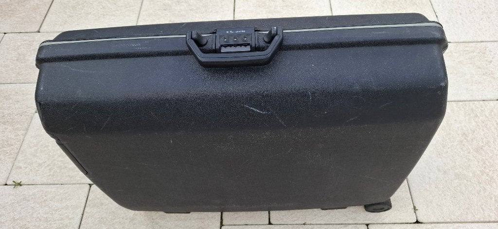 Samsonite koffer met wielen en trekstang en slot, Sieraden, Tassen en Uiterlijk, Koffers, Gebruikt, Hard kunststof, 70 cm of meer