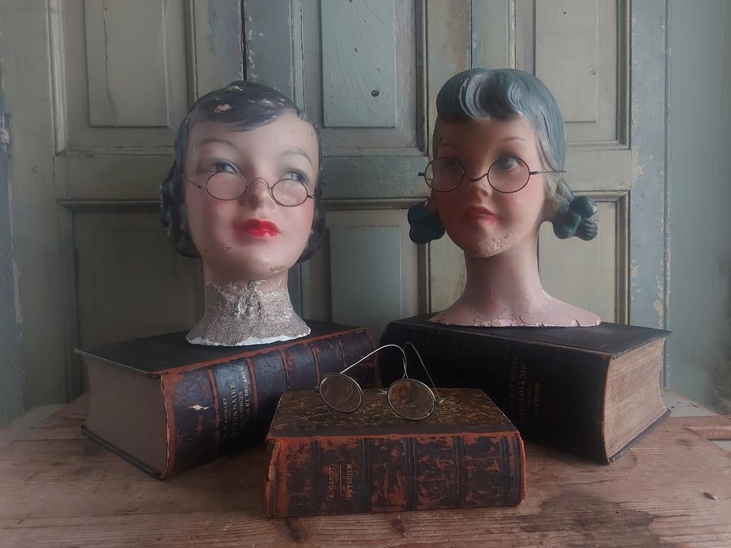 3 x antieke kinderbril antieke bril 3x met glazen, Ophalen of Verzenden