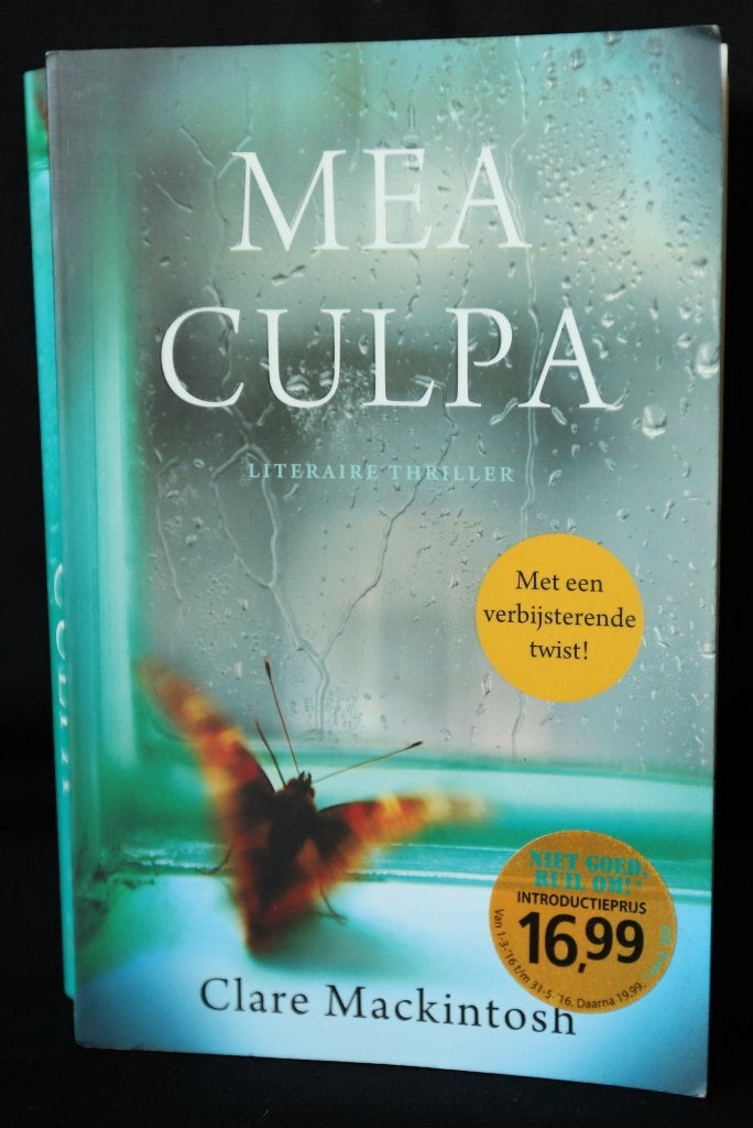 Mea Culpa Clare Mackintosh., Ophalen of Verzenden, Gelezen, Clare Mackintosh.