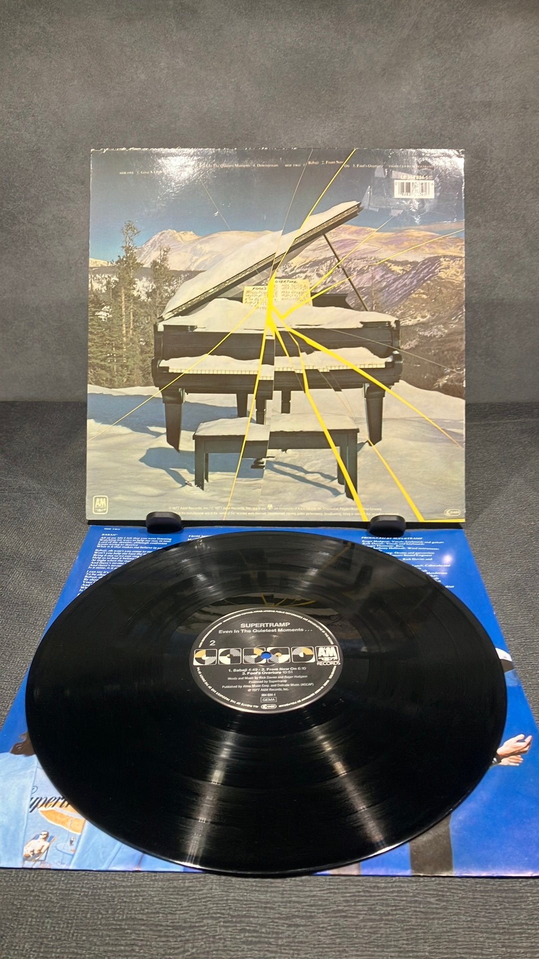 Supertramp— Even in The Quietest Moments …, LP, Inclusief binnenhoes, Ophalen of Verzenden, Zo goed als nieuw