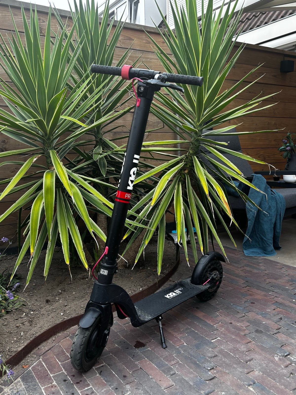 Elektrische step KQi II Pro met antilekband, Fietsen en Brommers, Steps, Ophalen, Gebruikt, Elektrische step (E-scooter)
