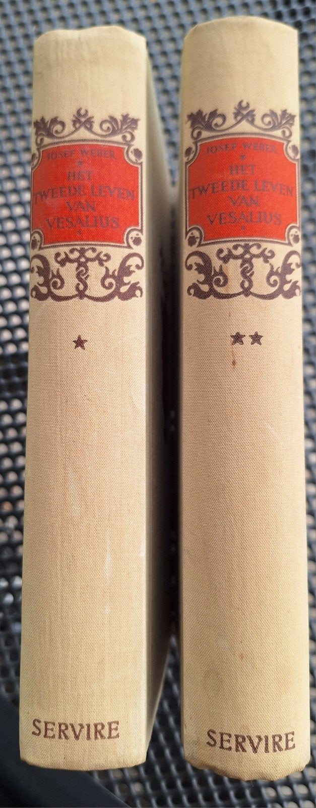 Het tweede leven van Vesalius ( Josef Weber ). Deel 1+2, Ophalen of Verzenden