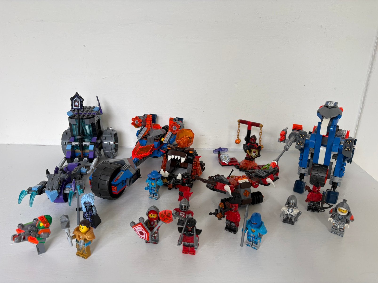 LEGO Nexo Knights pakket – 6 sets compleet – 2016/2017, Ophalen of Verzenden, Zo goed als nieuw