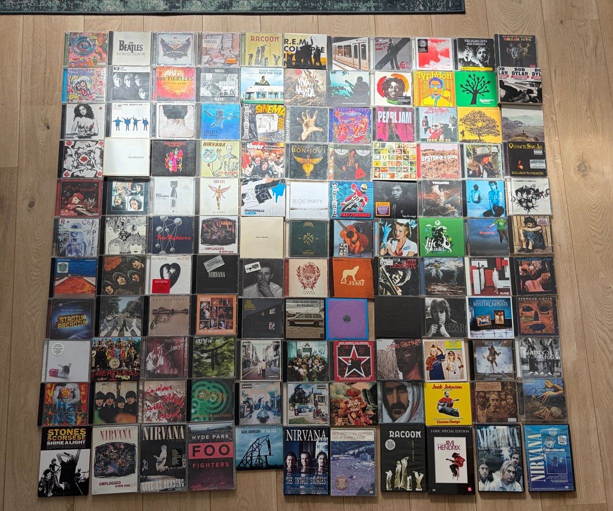 Grote CD collectie: Rock, Pop, Indie (Nirvana, RHCP, Foo Fig, Cd's en Dvd's, Cd's | Pop, Ophalen, Rock, Gebruikt, Inclusief doosje