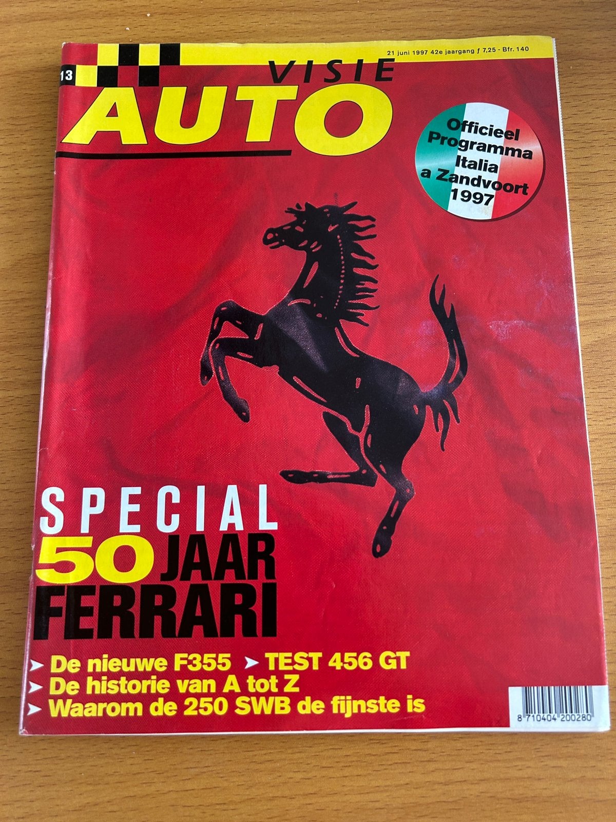 Autovisie 13, 1997. Ferrari Special, Boeken, Ophalen of Verzenden, Gelezen