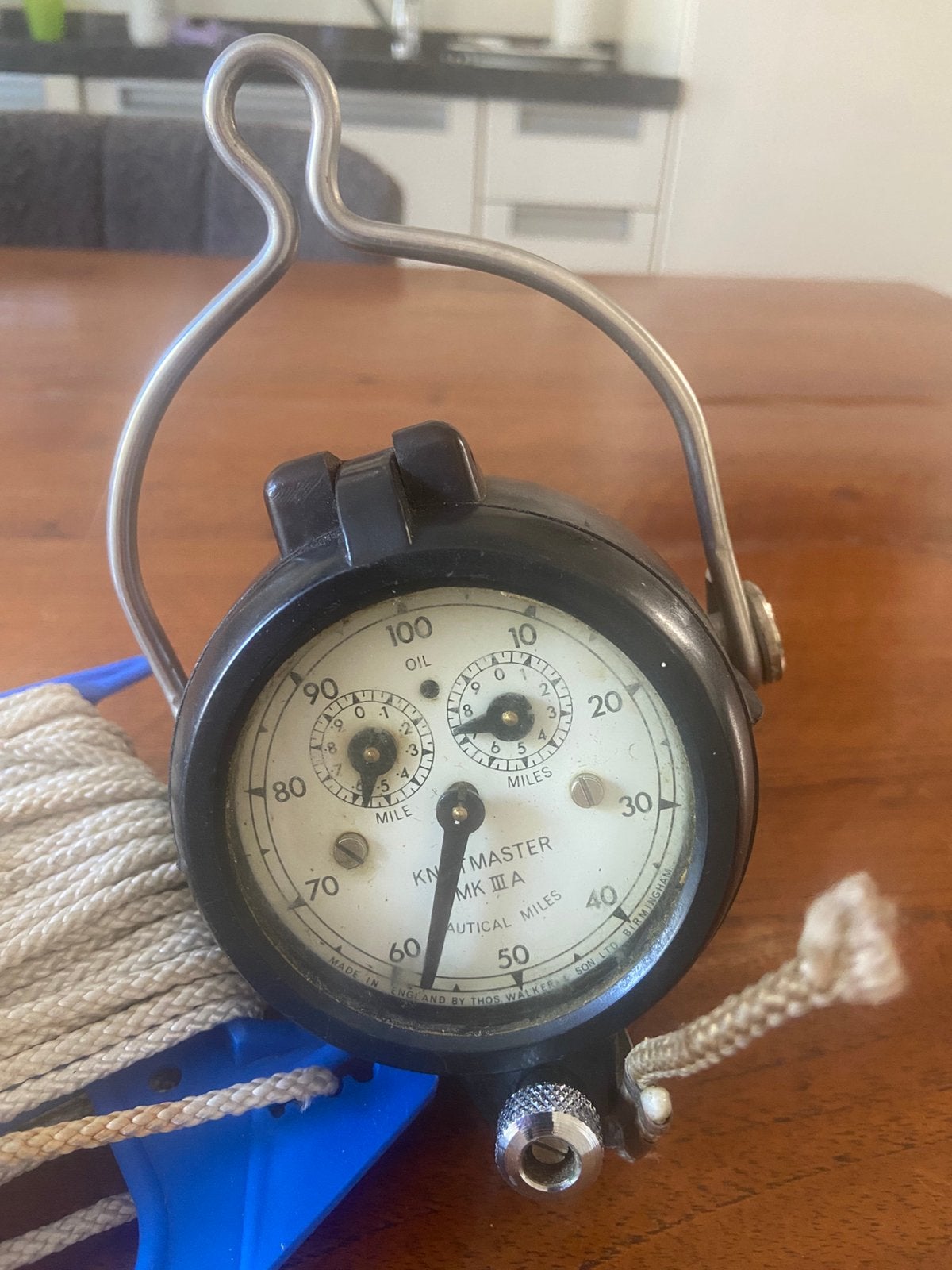 Knotmaster Log MKIIIA, Ophalen, Gebruikt, Zeilboot, Gebruiksvoorwerp