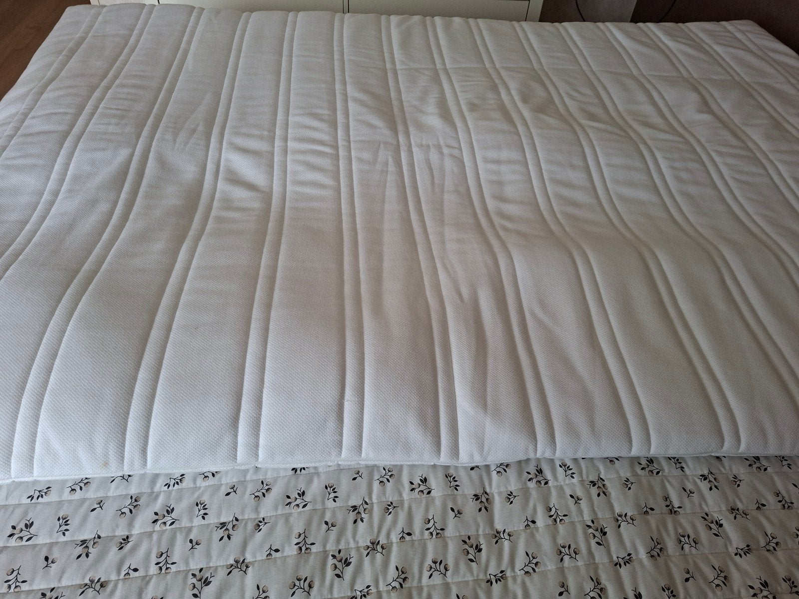 IKEA TUDDAL matras topper 140x200 cm, Ophalen, Gebruikt, Tweepersoons, 140 cm