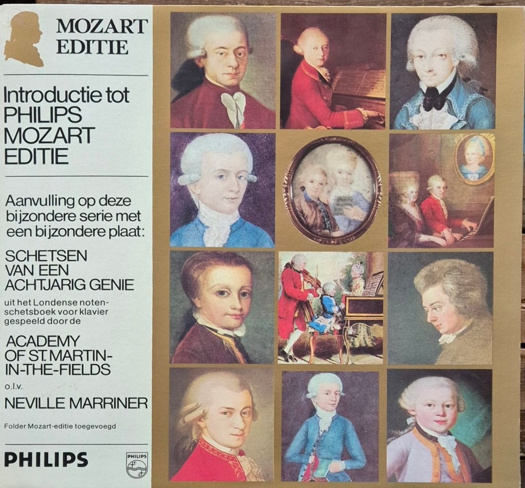 Wolfgang Amadeus Mozart #l114#5V, LP, Mozart, Opera of Operette, Ophalen of Verzenden