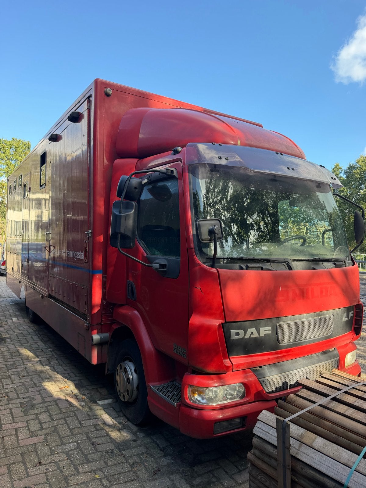 Daf paarden vrachtwagen, Bedrijf, Te koop