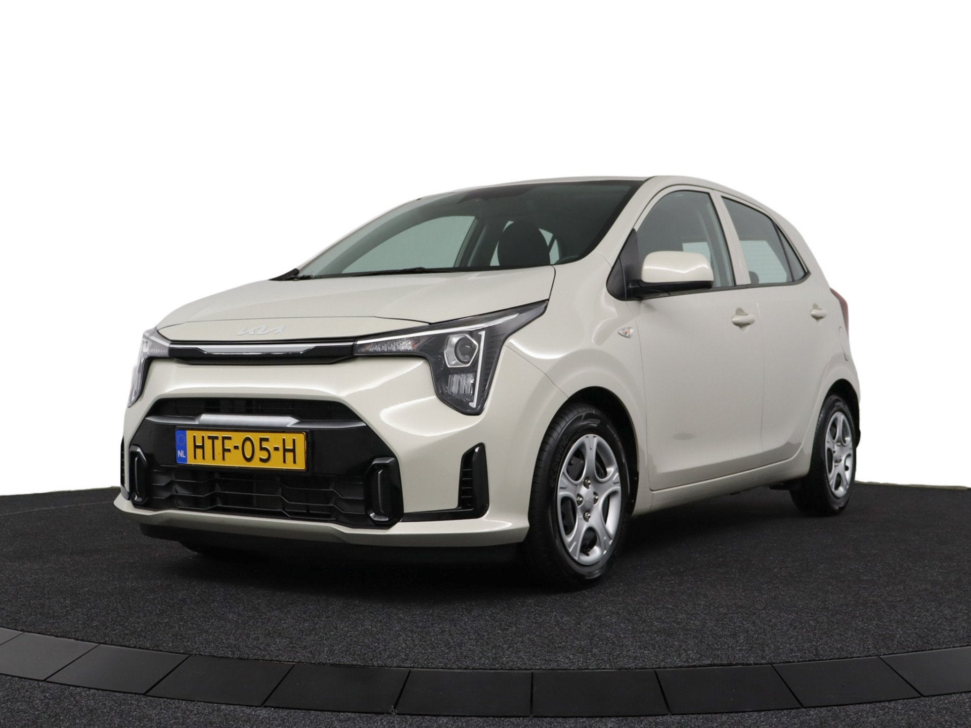 Kia Picanto 1.0 DPI DynamicLine Apple Carplay/Android Auto -, Auto's, Voorwielaandrijving, Stof, 4 stoelen, Beige