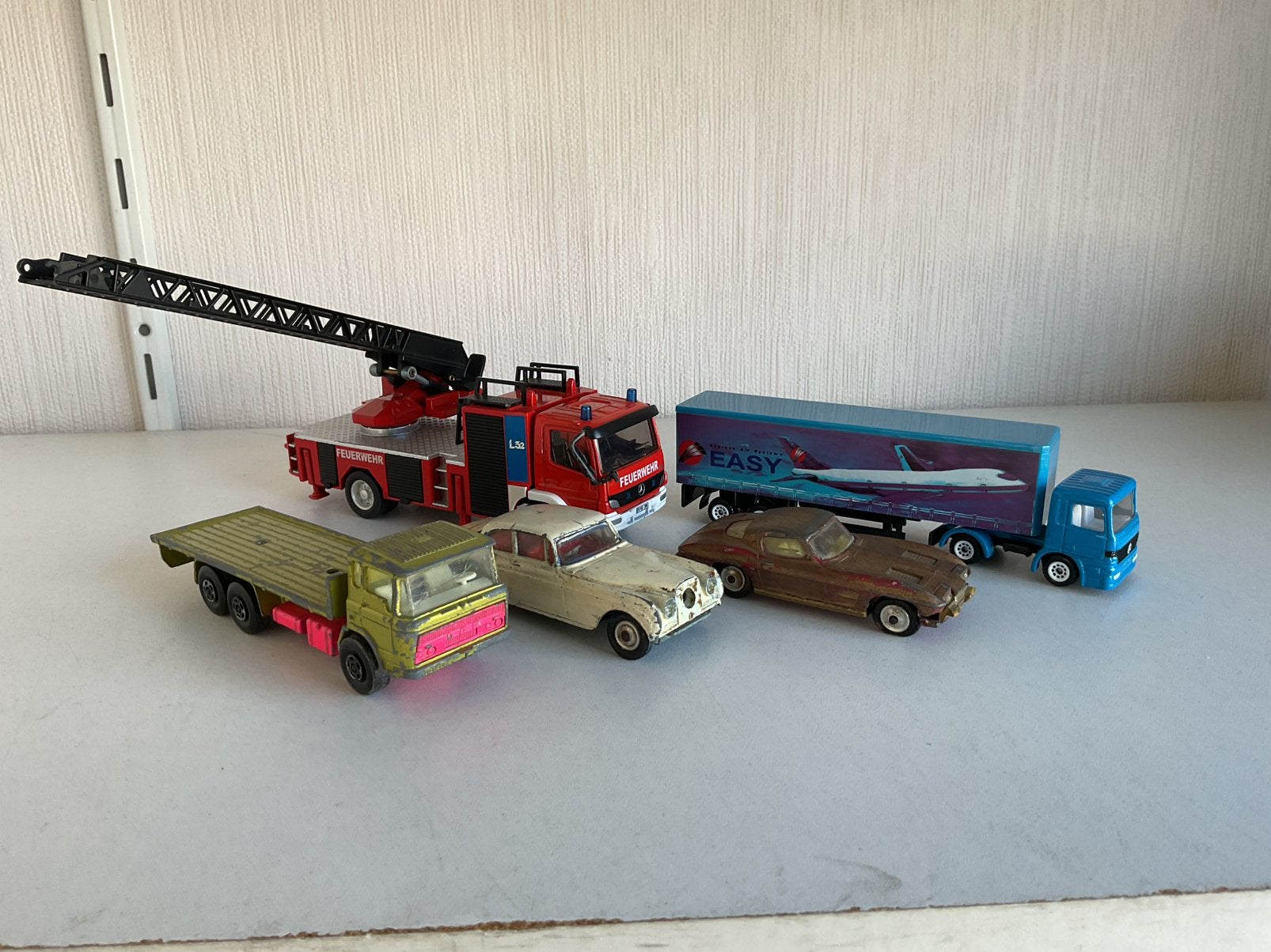 Kavel loop/sloop/ verbouwen  daf,Mercedes, Ophalen of Verzenden, Zo goed als nieuw, Bus of Vrachtwagen, Lion Toys