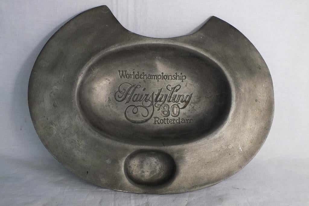 Tinnen scheerbekken., Antiek en Kunst, Ophalen of Verzenden