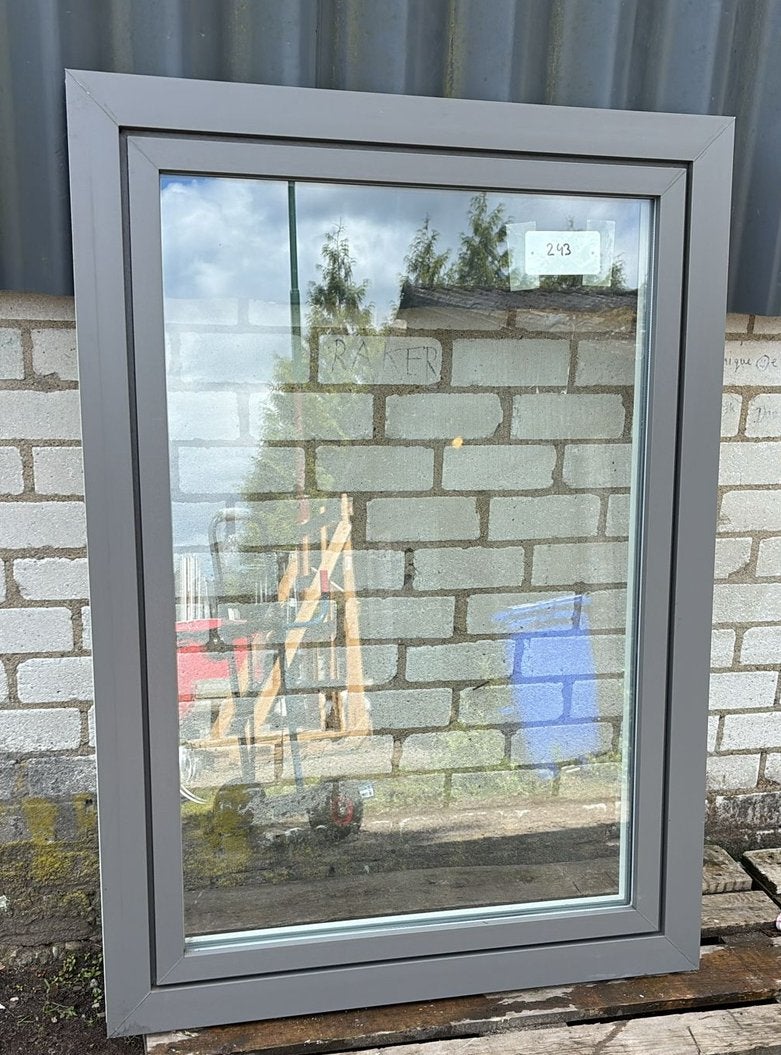 (243) Nieuw kunststof raamkozijn draai kiep incl glas, Doe-het-zelf en Verbouw, Kozijnen en Schuifpuien, Kunststof, Deurkozijn