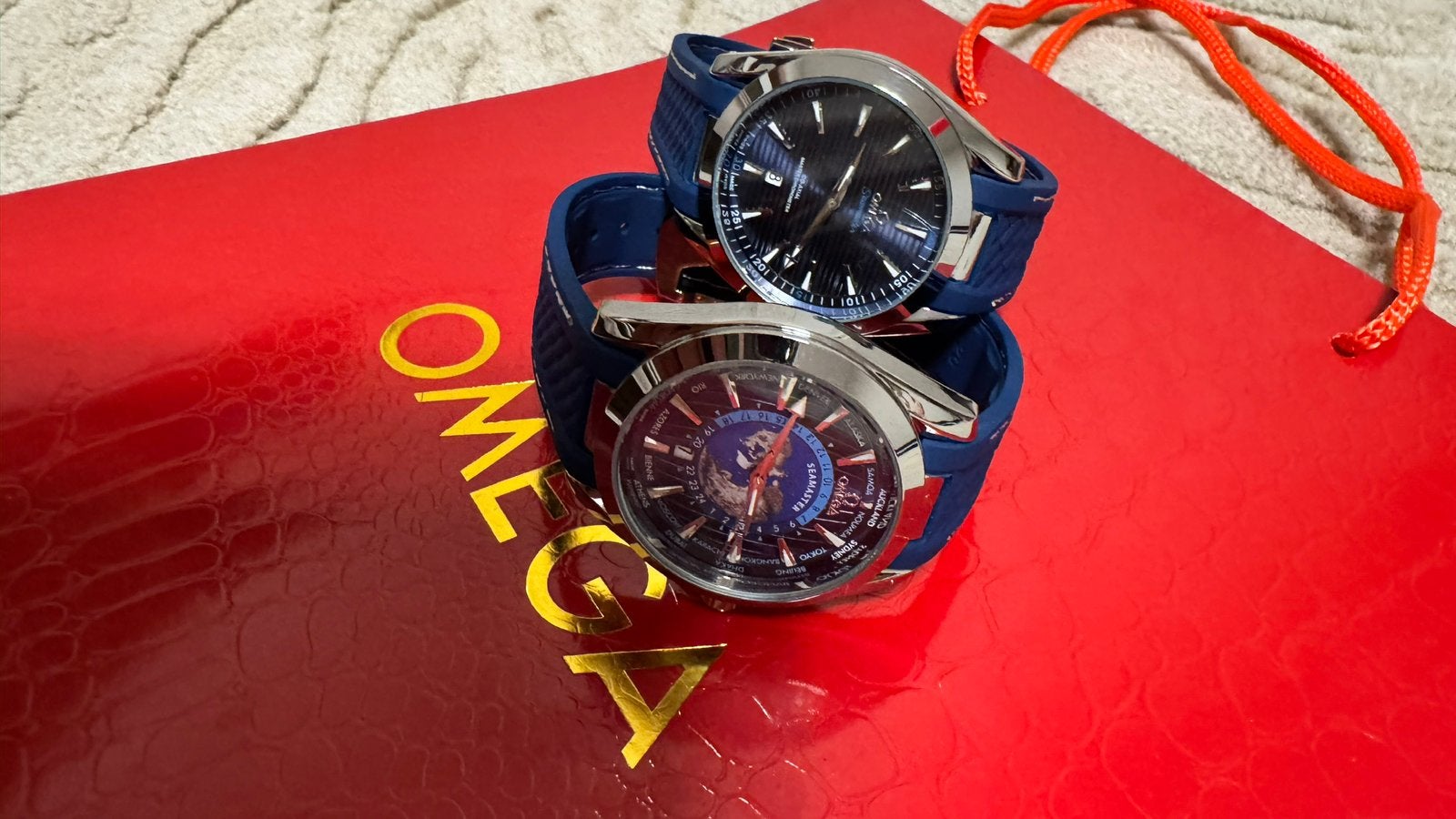 Omega seamaster 2 stuks, Ophalen of Verzenden, Zo goed als nieuw