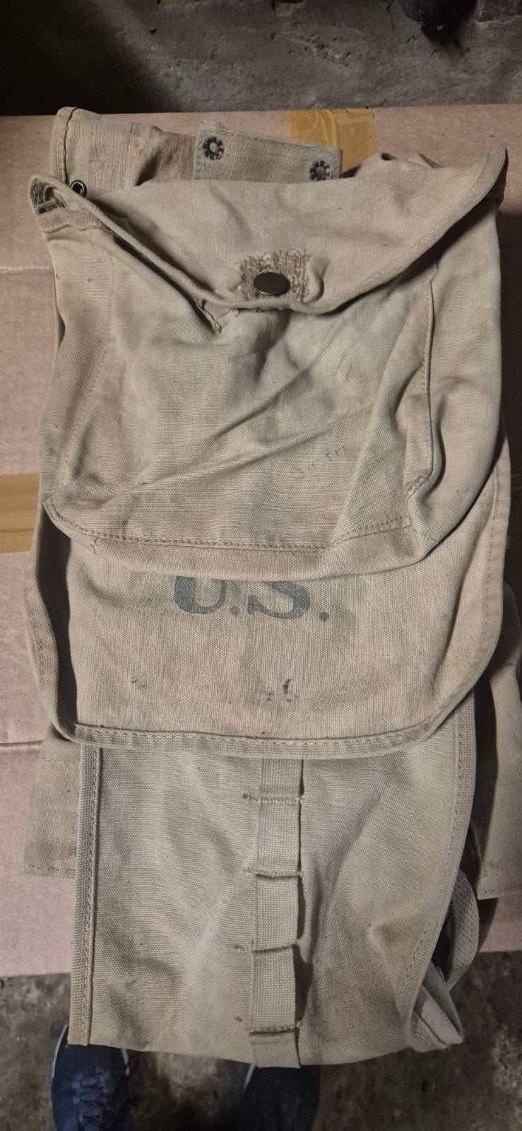 1917 R.I.A. US W1 rugzak + gamelle zakje, Verzamelen, Verzenden, Landmacht, Amerika, Overige typen