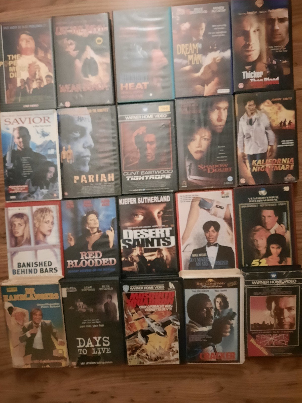 THICKER THAN BLOOD Thriller met Mickey Rourke ExRental VIDEO, Gebruikt, Vanaf 16 jaar, Verzenden, Ex-rental