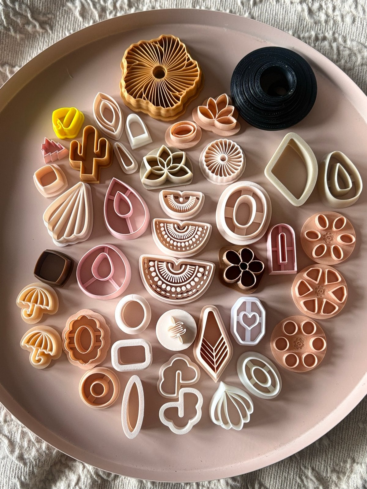 Diverse set klei uitstekers voor polymeer klei, Hobby en Vrije tijd, Abstract, Verzenden, Gereedschap of Toebehoren, Meerkleurig