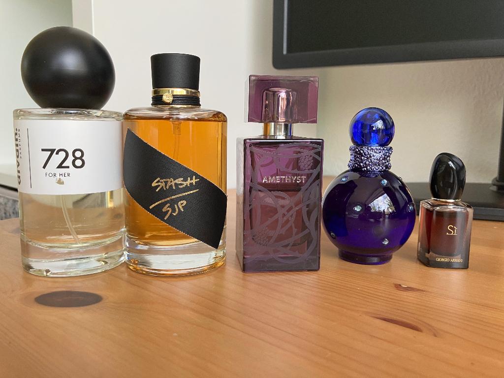 Set parfumflesjes en samples, Ophalen of Verzenden, Gebruikt