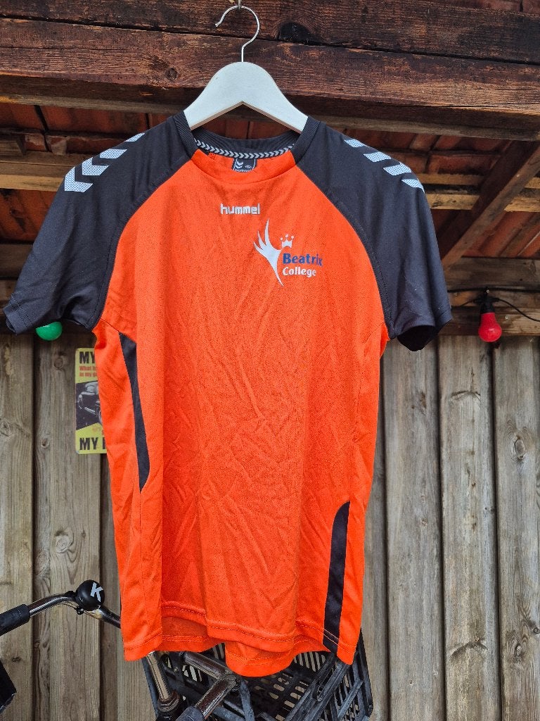 Beatric College Tilburg - Gymshirt maat 164, Gebruikt, Jongen of Meisje, Sport- of Zwemkleding, Ophalen of Verzenden