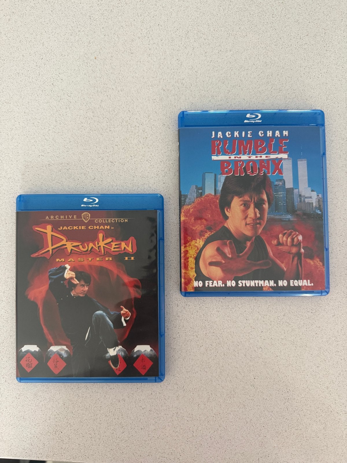 Jackie Chan Drunken Master II & Rumble in the Bronx Blu-ray, Actie, Ophalen of Verzenden, Blu-ray, Filmcollectie