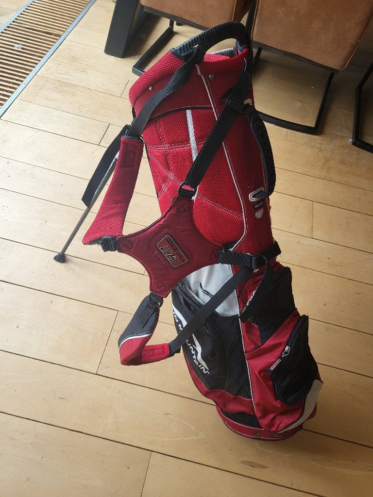 Sun Mountain Three 5 Standbag Golftas - moet op Trolley, Ophalen, Gebruikt, Tas, Overige merken