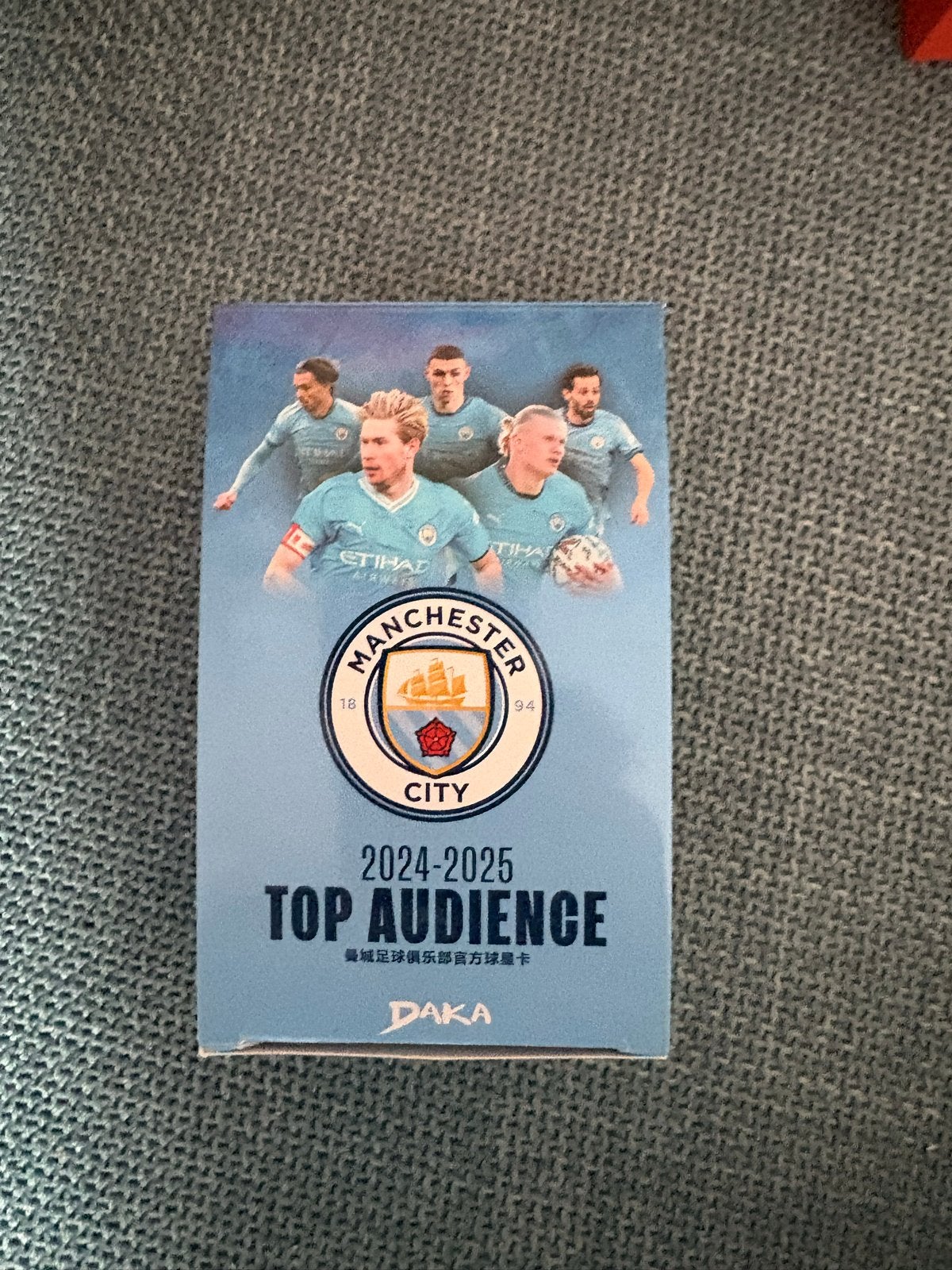 Topps Collectie Manchester City met Rodri Shirtkaart, Verzamelen, Ophalen of Verzenden, Nieuw, Buitenlandse clubs, Spelerskaart
