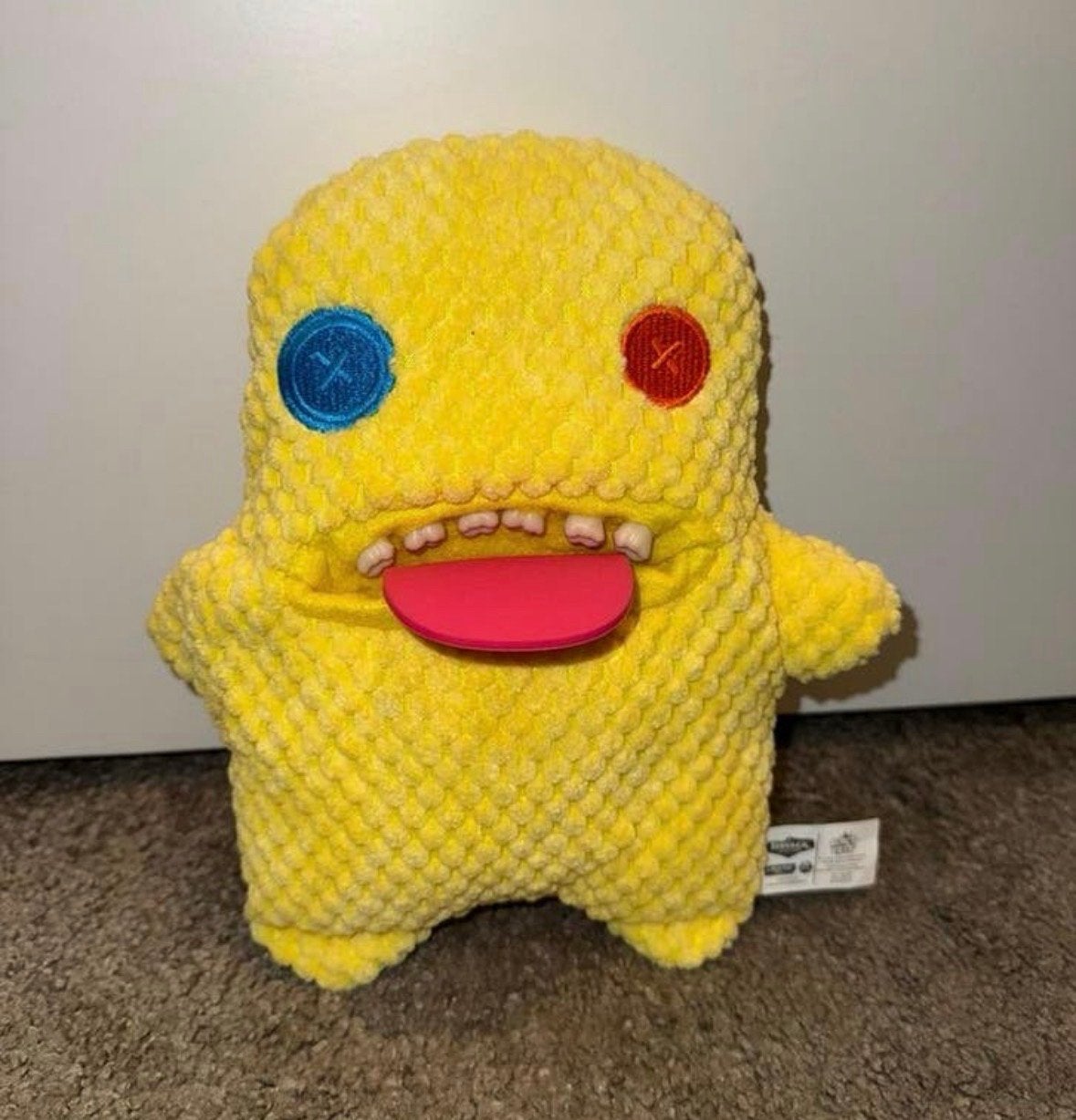 Fuggler Funny Ugly Monster knuffel geel, Overige merken, Overige typen, Ophalen of Verzenden, Zo goed als nieuw