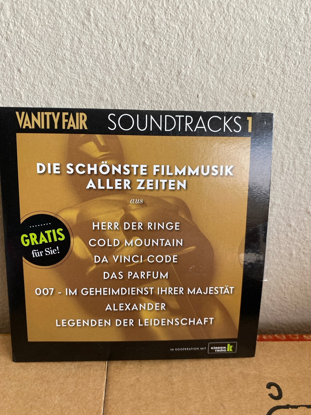 Vanity Fair Soundtracks 1 - Die Schönste Filmmusik, Soundtrack, Ophalen of Verzenden, Gebruikt, Verzamelalbum