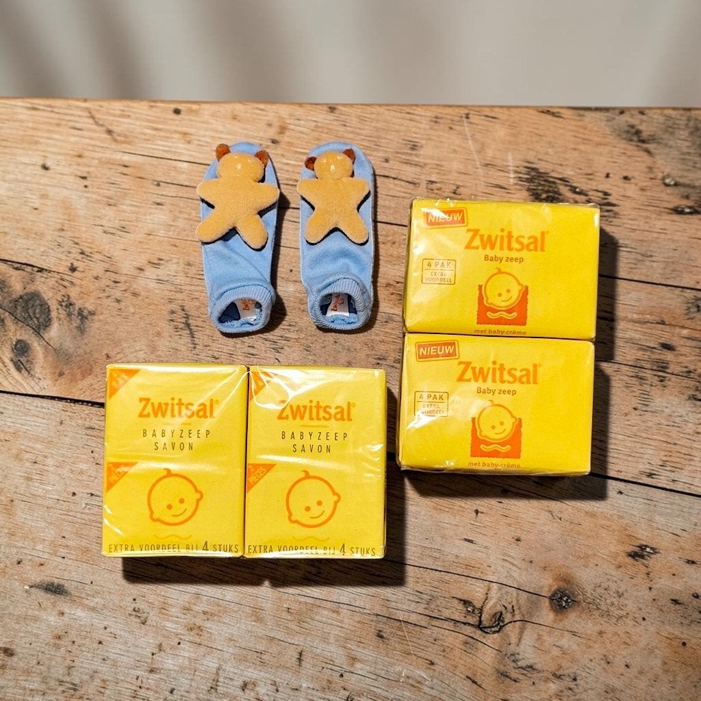 Vintage Zwitsal zeep + krabwandjes, Ophalen of Verzenden, Overige typen