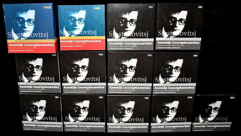 Sjostakovitsj - Symfonieen (11 CD BOX), Cd's en Dvd's, Cd's | Klassiek, Verzenden, Classicisme, Zo goed als nieuw, Overige typen