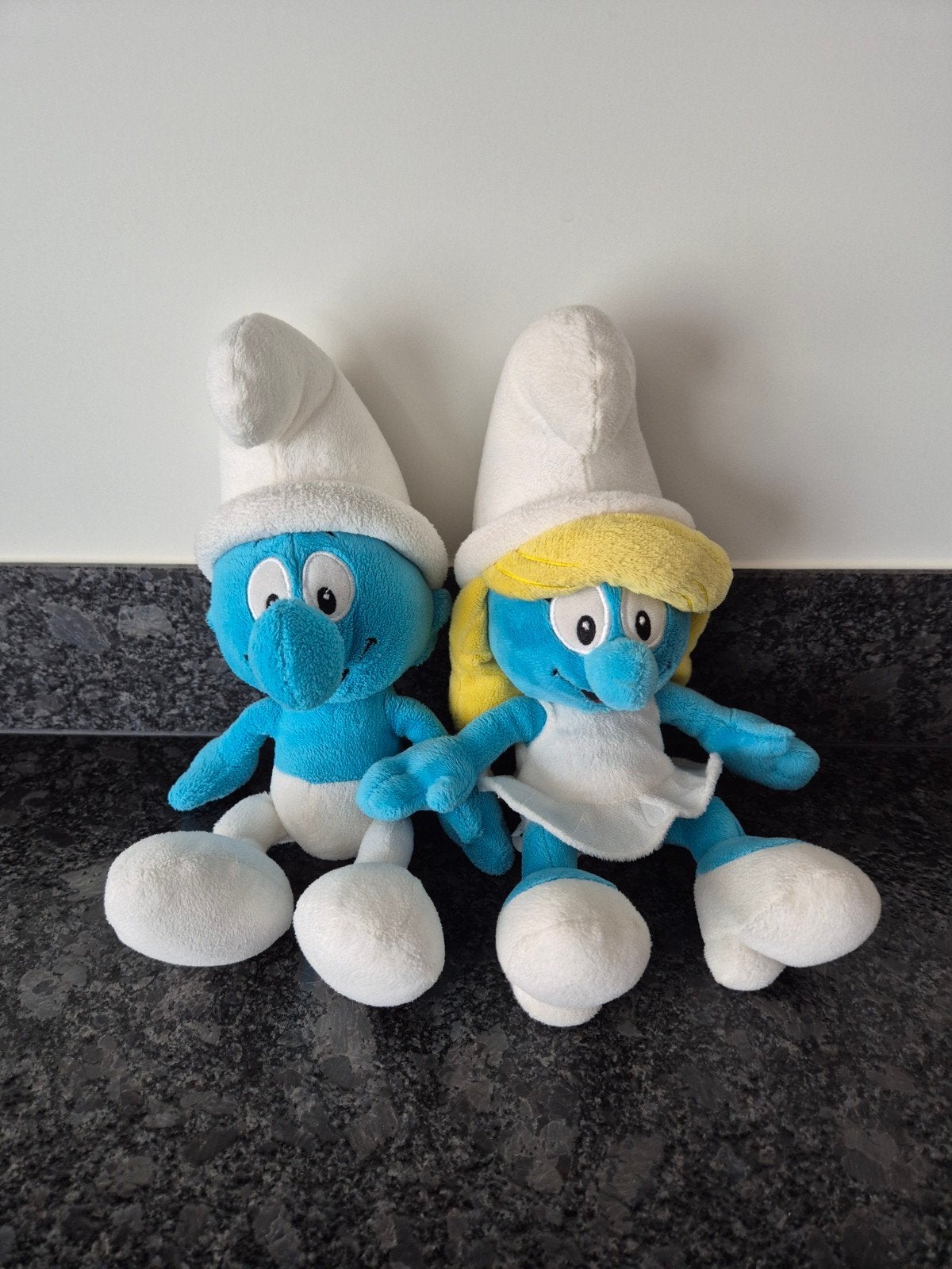 Smurf en Smurfin, Verzamelen, Smurfen, Ophalen of Verzenden