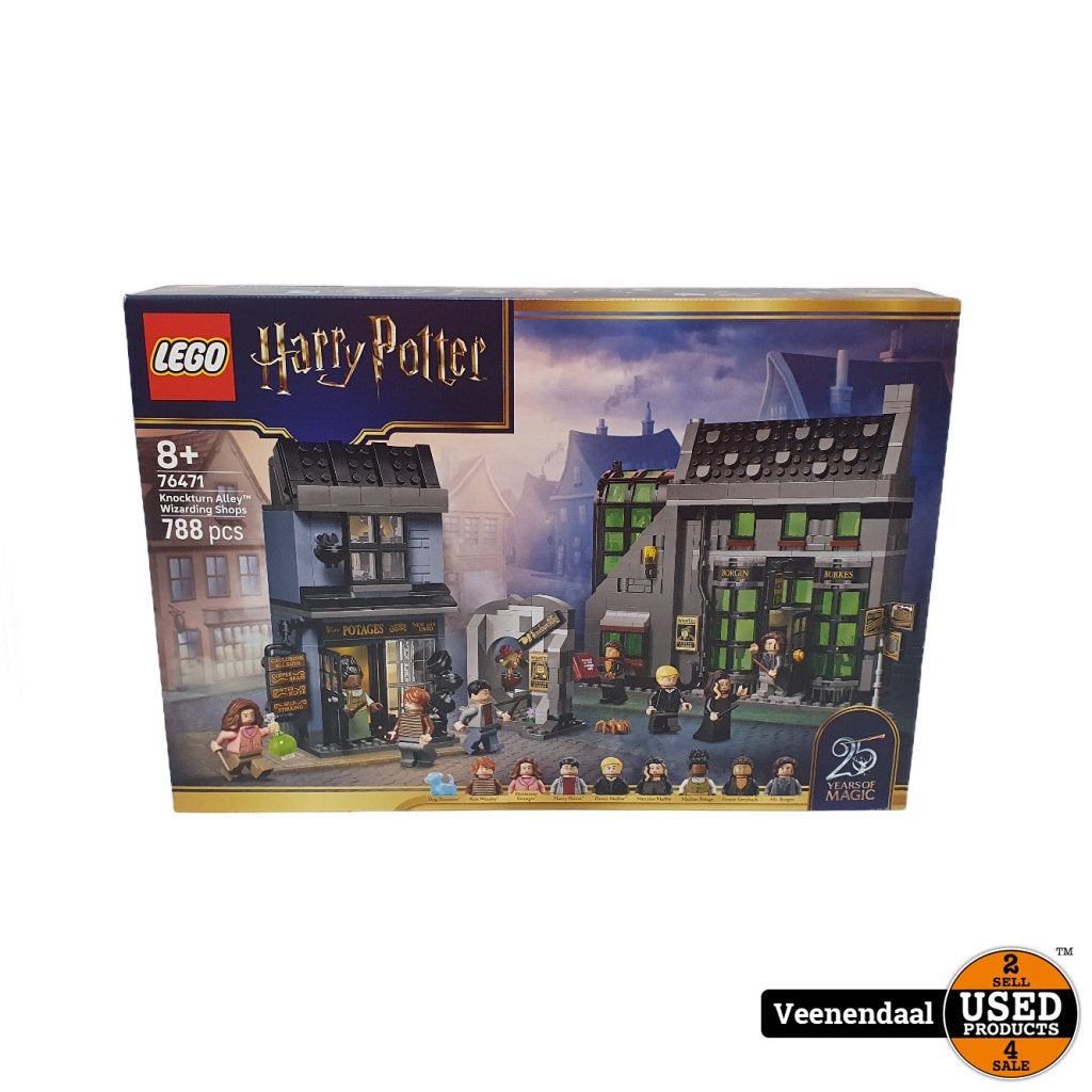 LEGO Harry Potter 76471 Knockturn Alley Shops Nieuw in Seal!, Lego, Zo goed als nieuw, Support@lego.com, LEGO System A/S
Aastvej 1
7190 Billund
Denmark