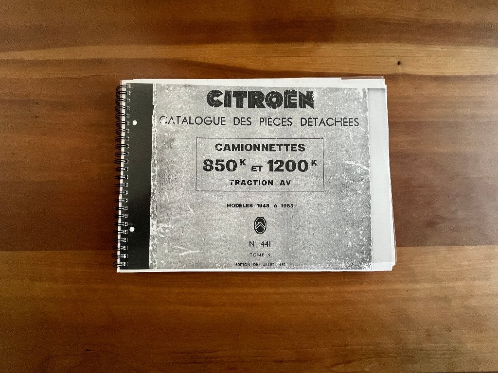 Instructie handboek Camionettes 850k en de 1200k, Ophalen of Verzenden