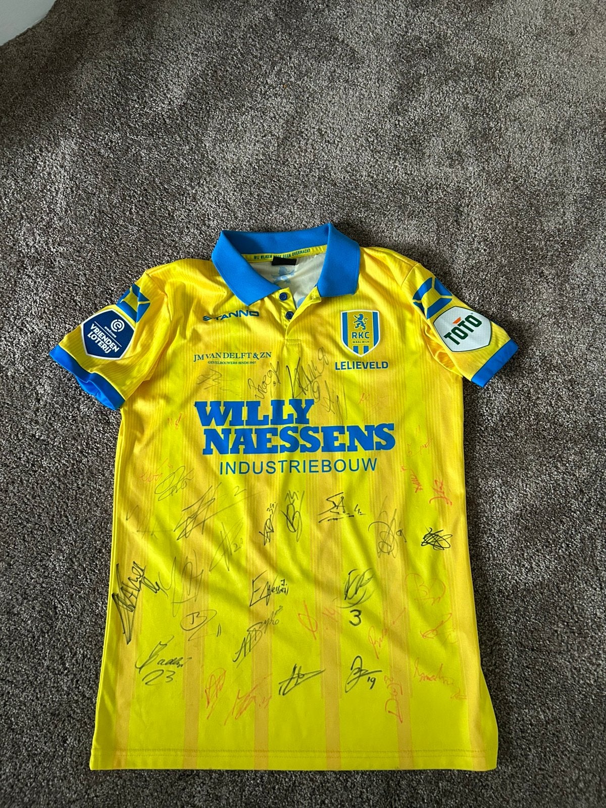 Rkc shirt gekregen van julian leliveld, Sport en Fitness, Maat L, Ophalen, Zo goed als nieuw, Shirt