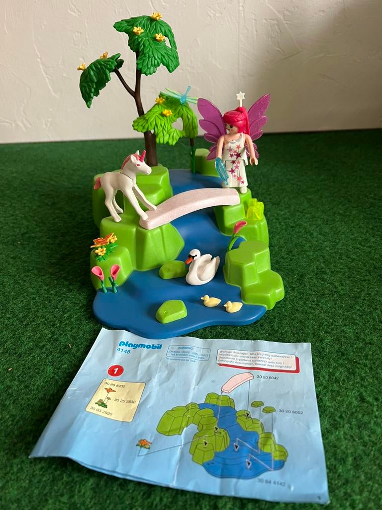 Playmobil Feeëntuin 4148, Kinderen en Baby's, Speelgoed | Playmobil, Ophalen of Verzenden, Zo goed als nieuw