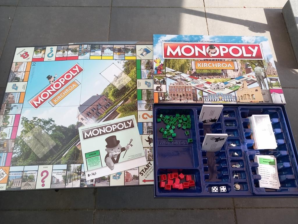 Monopoly Kerkrade - Speciale editie, Hobby en Vrije tijd, Gezelschapsspellen | Bordspellen, Zo goed als nieuw, Een of twee spelers