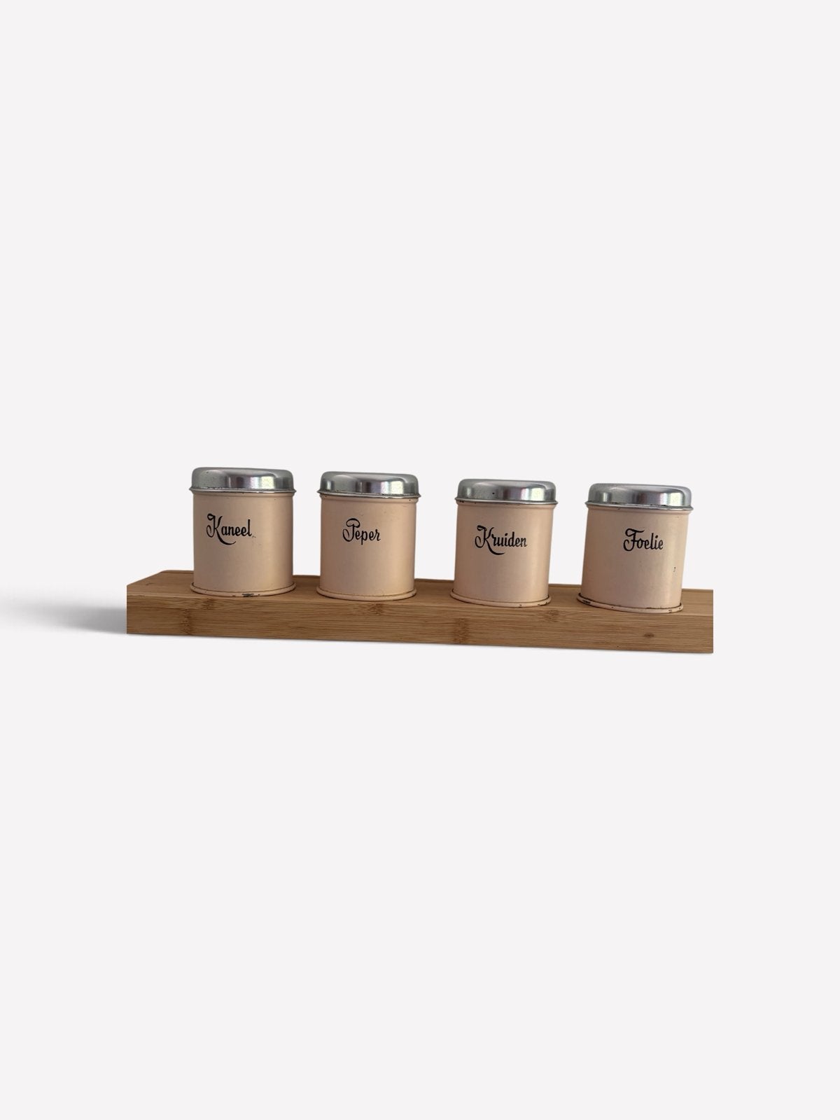 Vintage Brabantia kruidenblikjes set - Jaren 50/60, Ophalen of Verzenden