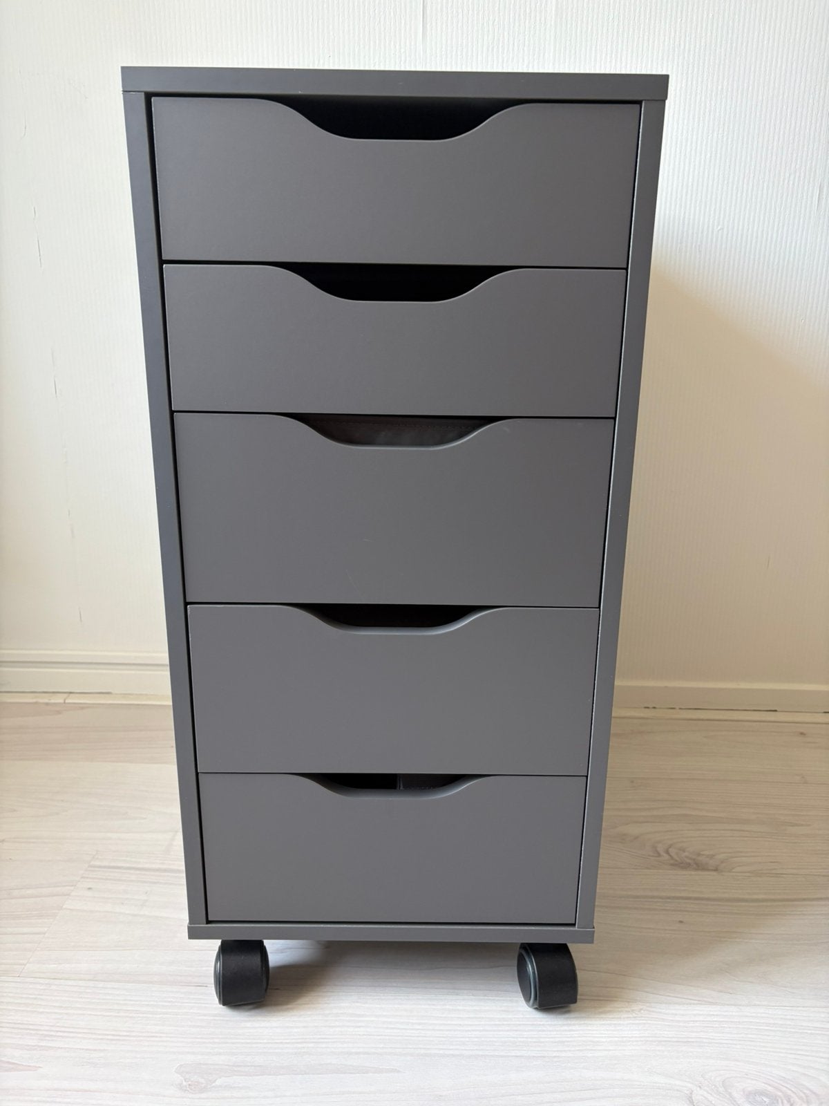 Ikea Alex ladekast op wielen, Ophalen, Minder dan 50 cm, 5 laden of meer, Zo goed als nieuw