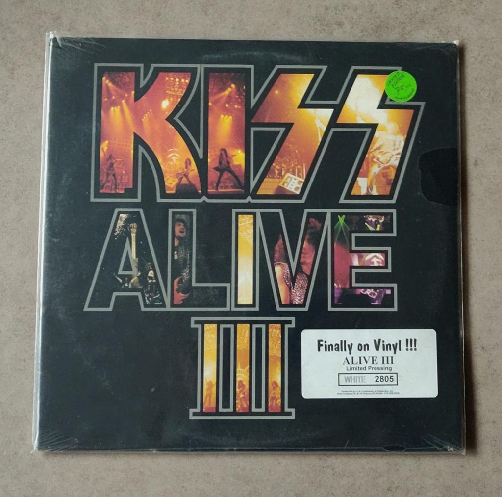 Lp Kiss alive III wit vinyl, Ophalen of Verzenden, Gebruikt